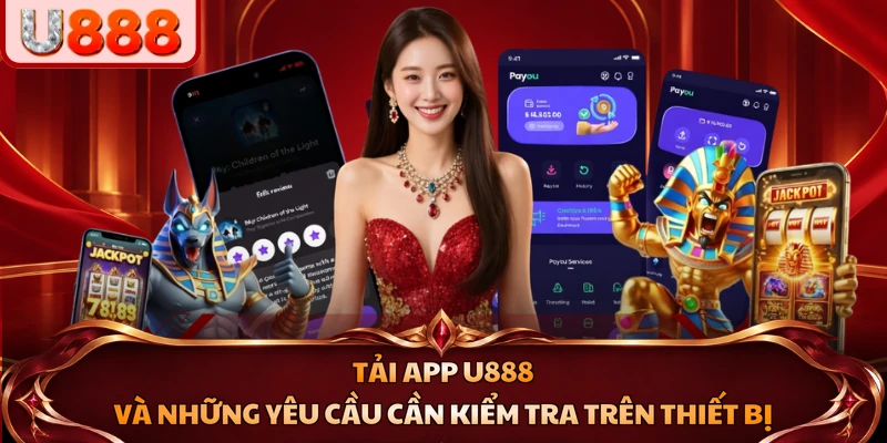 Tải app U888 và những yêu cầu cần kiểm tra trên thiết bị